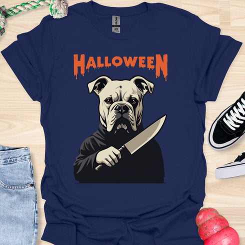 Halloween - V4 - Assassin Bulldog T-Shirt